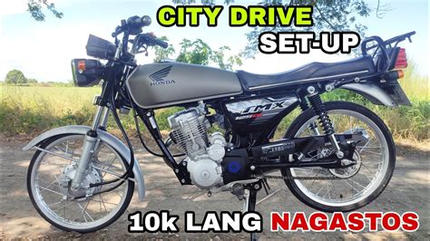 HONDA TMX 125 ALPHA - City Drive Set-up - 10k Lang Nagastos Dito ...