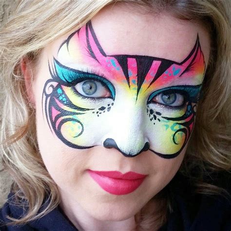 This cat is nice too! | Kitty face paint, Face painting designs, Face ...