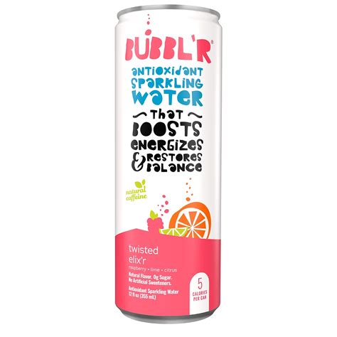 Bubbl'r Antioxidant Sparkling Water Twisted WIC39923 - Walmart.com