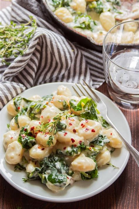 Vegan Gnocchi with Creamy Lemon Garlic Sauce - Connoisseurus Veg