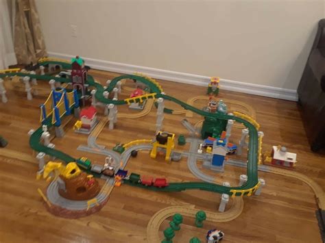 fisher price geotrax train sets. Great condition. 10 sets. Trains and ...