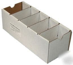 Automotive corrugated cardboard bin box with dividers