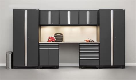 NewAge Products Pro 3.0 Series 8- Piece Garage Storage Cabinet Set with ...