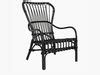 Storsele chair rattan bamboo black 3D model | CGTrader