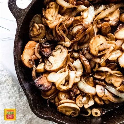 Sautéed Mushrooms and Onions - Sunday Supper Movement