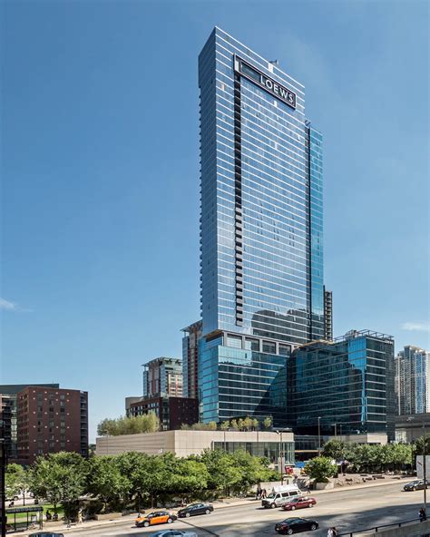 455 North Park Drive – Loews Chicago Hotel, Chicago-United States |166.6 m / 546 ft| Completi ...