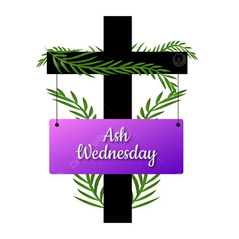 Ash Wednesday Cross Clipart Transparent Background, Cross With Ash ...