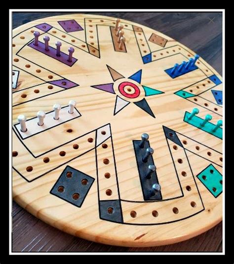 Fast Track Game Wooden Board Game Fast Track Wooden Board | Etsy