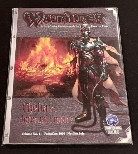 Pathfinder Wayfinder Magazine vol 11 Cheliax | eBay