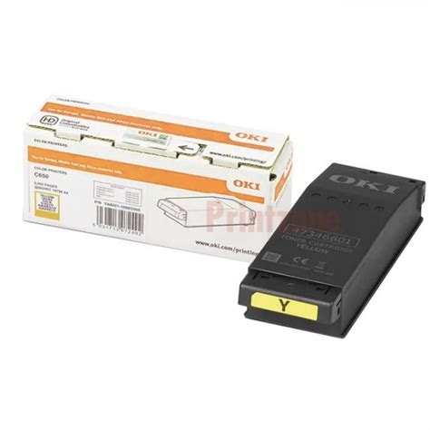 Genuine Oki C650 Yellow Toner YA8001-1088G033 | Printzone®