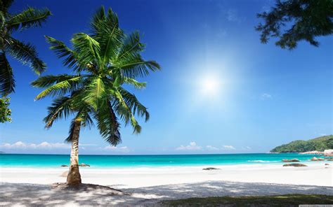 Sunny Beaches Desktop Wallpaper