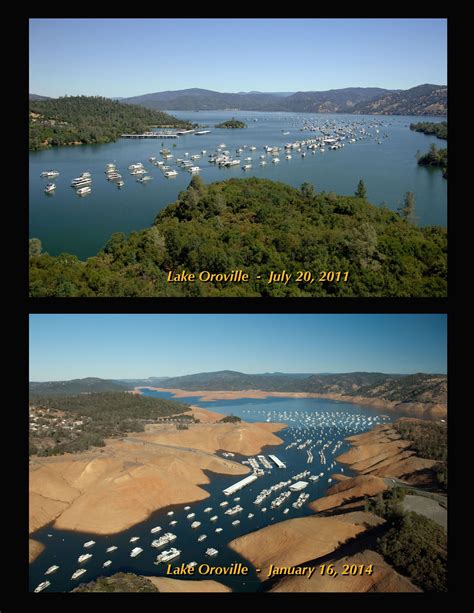 Bloggerim: California Drought - Before After Photos 2017