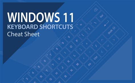 Windows 11 Keyboard Shortcut Cheat Sheet - Blog