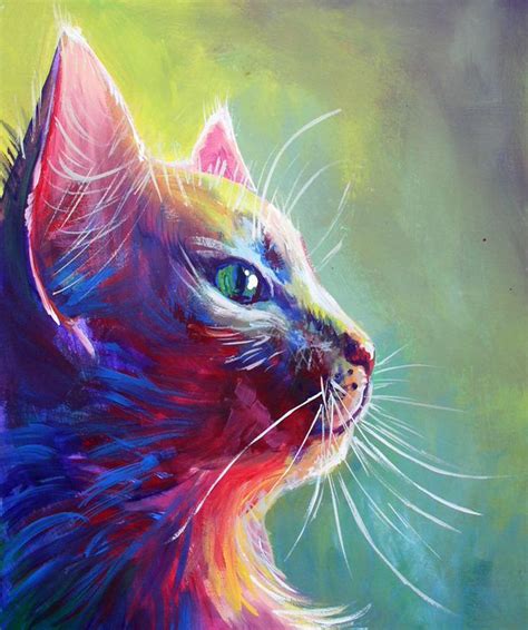 bright-colors-hand-painted-high-quality-abstract-animals-oil-font-b-paintings-b-font-modern-wall ...