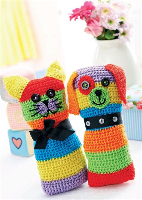 Crochet cat and dog toys | Top Crochet Patterns