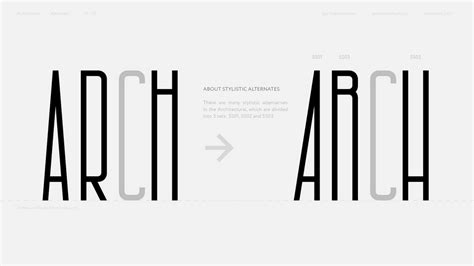 Architectural Font Family › Fontesk