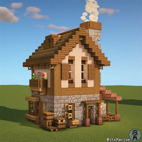 #minecrafterworld in 2021 | Minecraft cottage, Minecraft architecture ...