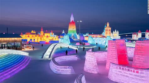 Take a look at the world's largest snow and ice festival - CNN Video