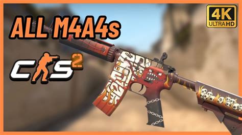 All M4A4 Skins in Counter Strike 2 UP TO DATE | 4k CS2 Showcase - YouTube