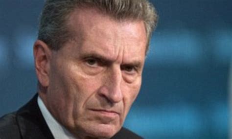 Günther Oettinger says Brexit would be good for the EU | Daily Mail Online