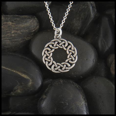 Celtic Josephine's Knot Pendant in Sterling Silver | Walker Metalsmiths