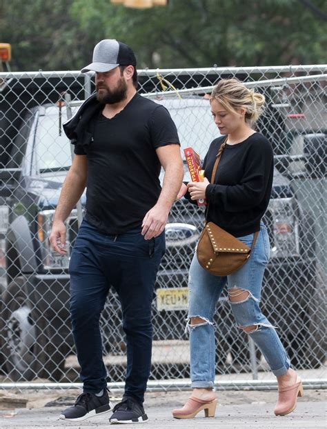 HILARY DUFF and Mike Comrie Out in New York 06/17/2017 – HawtCelebs