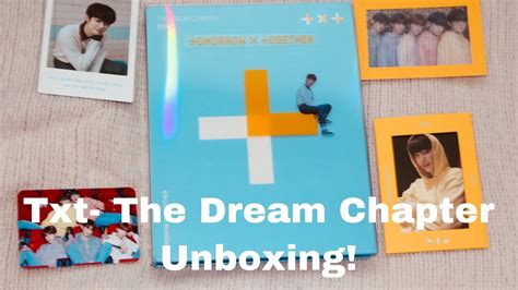 Txt Album Unboxing! (The Dream chapter) - YouTube