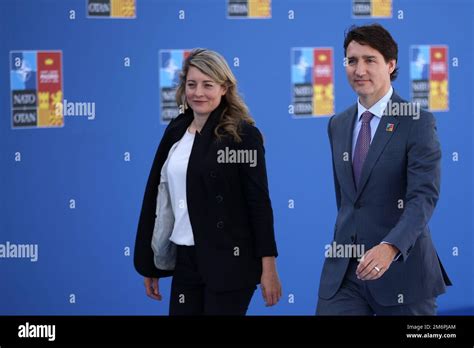 Canada's Prime Minister Justin Trudeau and Foreign Minister Melanie ...