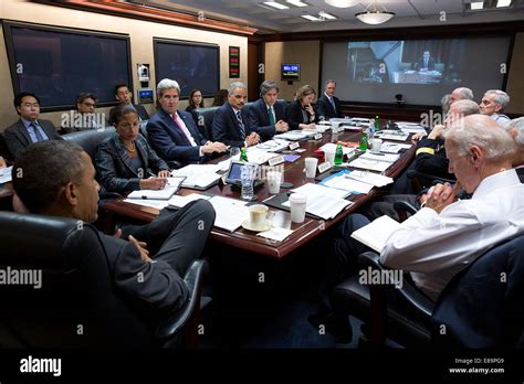 Biden in situation room hi-res stock photography and images - Alamy