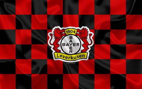 Wallpaper Bayer Leverkusen Logo : Bayer 04 Leverkusen Red Background German Football Team Bayer ...