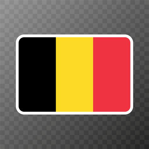 Belgium flag, official colors and proportion. Vector illustration ...