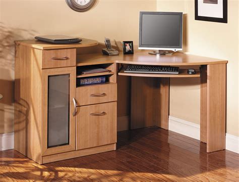 Corner Desk with Shelves Design – HomesFeed