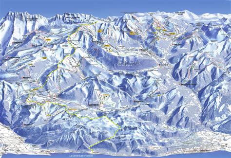 Portes du Soleil Ski Trail Map Free Download