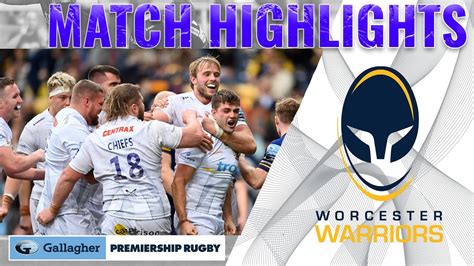 MATCH HIGHLIGHTS: Worcester Warriors v Exeter Chiefs - YouTube