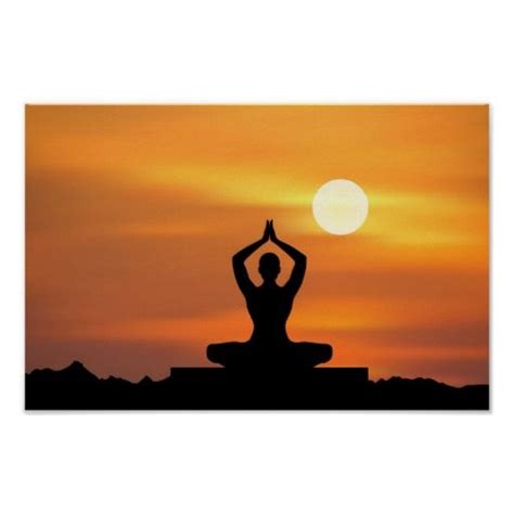 Yoga - Meditation Poster | Zazzle | Yoga artwork, Yoga painting, Yoga poster design