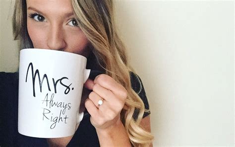 Mrs always right coffee mug