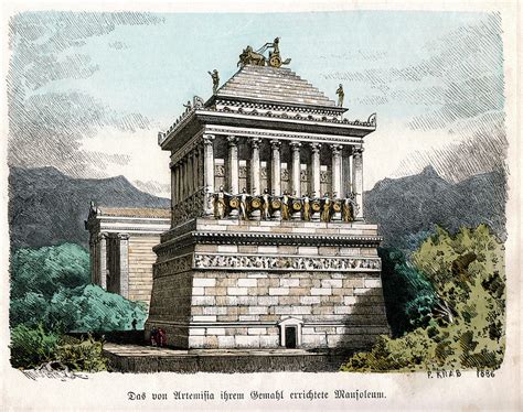 Mausoleum At Halicarnassus Photograph by Cci Archives - Pixels