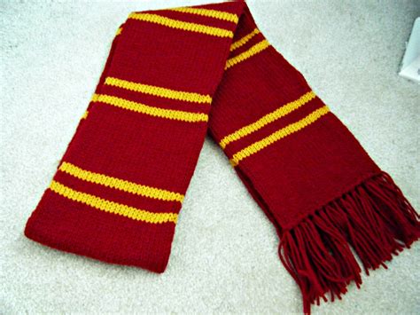 Hogwarts Gryffindor Inspired Scarf Years 3