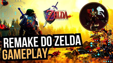 The legend of Zelda ocarina of time REMAKE PT BR | GAMEPLAY | 4K | 11 ...