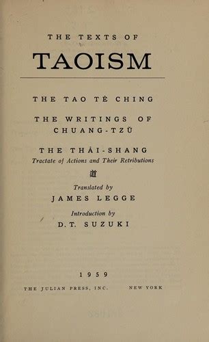 The Texts of Taoism by James Legge | Open Library