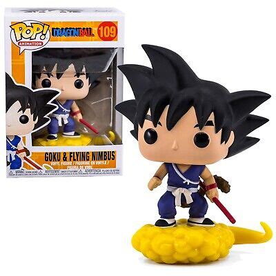 Dragon Ball Z Goku & Flying Nimbus Funko Pop #109 Animation Vinyl ...