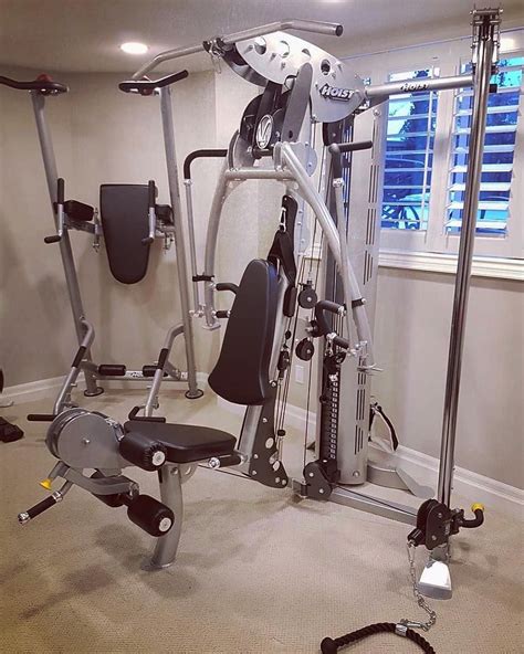 Make a room at home that you rarely use suddenly become your favorite...💪 HOIST Fitness V4 Elite ...