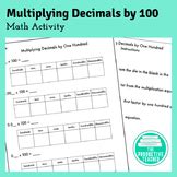 100 Decimal Chart Teaching Resources | TPT