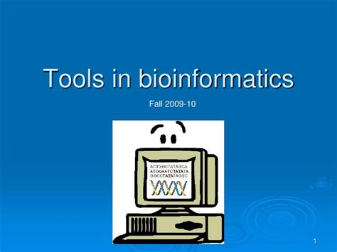 PPT - Tools in bioinformatics PowerPoint Presentation, free download - ID:771493