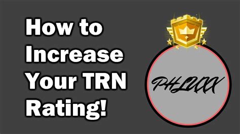 How to Increase Your Fortnite TRN Rating (Tracker Rating) - YouTube