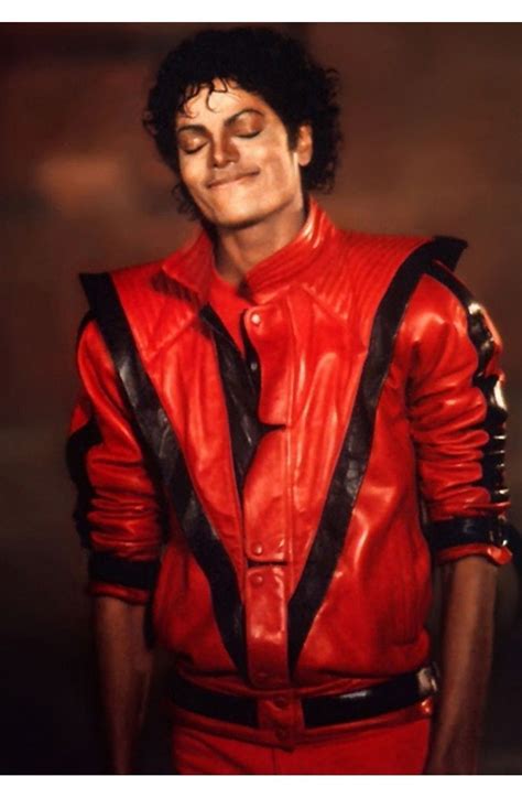 Michael Jackson Thriller Jacket In Real Leather (All Sizes ...