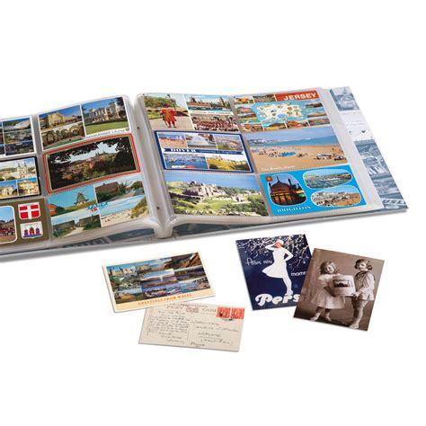 Postcard Album for 600 Postcards, With 50 Bound Sheets at Lighthouse Canada