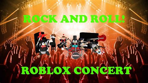 Roblox Rock Music Concert! - 100 Subscribers - YouTube