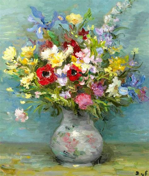 Marcel Dyf | Still life | Floral painting, Flower painting, Painting