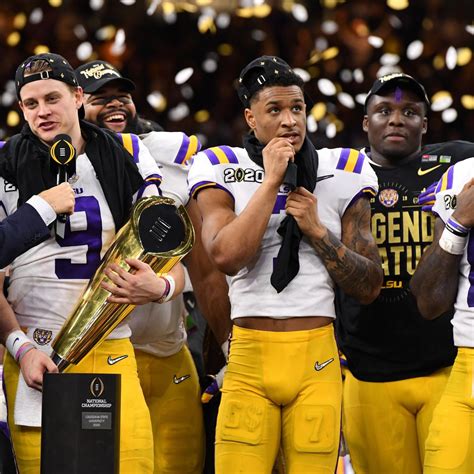 LSU Sets SEC Record with 14 Picks in 2020 NFL Draft After CFP Title ...